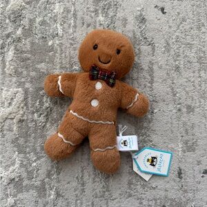 NWT Jellycat Jolly Gingerbread Fred